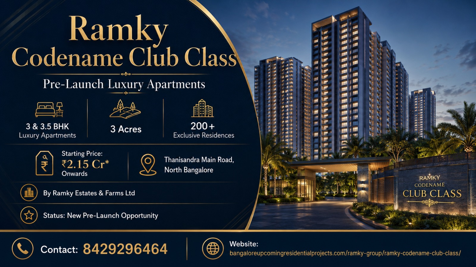 Ramky Codename Club Class