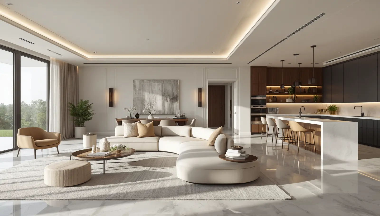 Brigade Granada 3 BHK + Study representative floor plan