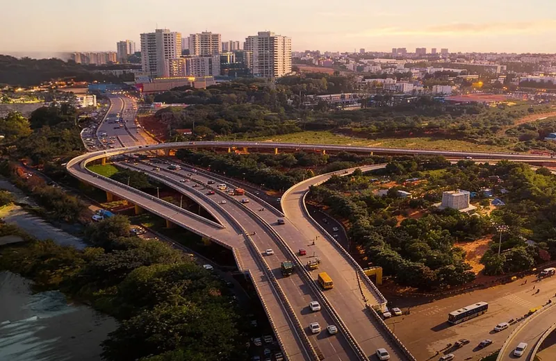 Embassy Astra Hebbal connectivity and lifestyle artwork