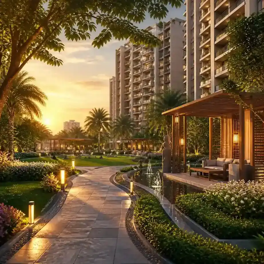 Bulwark The Woodland Forest representative landscaped garden