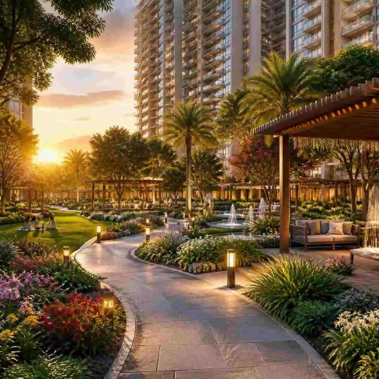 Purva Heritage lifestyle and open spaces