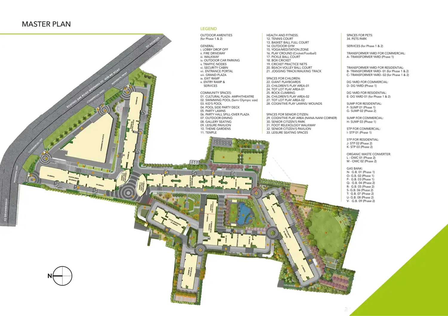 Sattva Park Cubix Phase 2 master plan