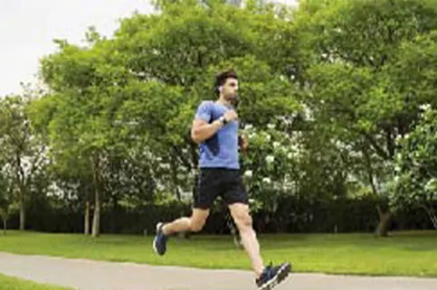 Representative jogging track and outdoor fitness amenity for Sobha Neopolis