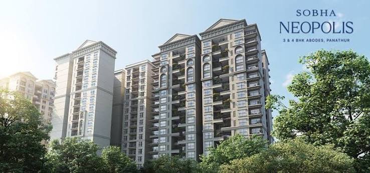 Conceptual view of Sobha Neopolis Greek-themed luxury residences in Panathur