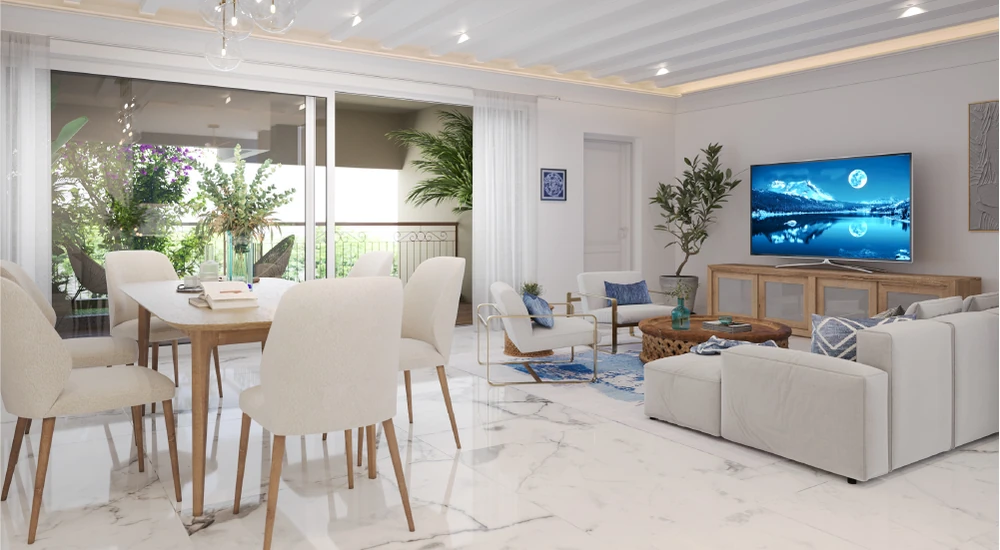 Representative premium high-rise architecture visual for Sobha Neopolis Panathur