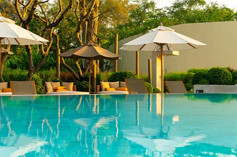 Representative swimming pool amenity for Sobha Neopolis